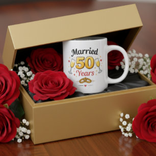 Cadeau de tasse à café pour anniversaire de mariag