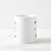 Cadeau de tasse à café pour infirmière avec nom pe (Centre)