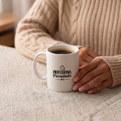 Cadeau de tasse à café Procrastinator Citation