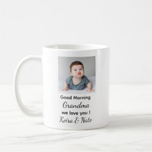 Cadeau de Tasse avec Photo et Message des Petits-e