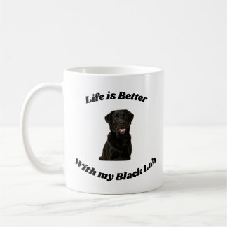 Cadeau de tasse Black Lab Retriever