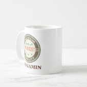 Cadeau de tasse de bureau personnalisé par (Devant gauche)