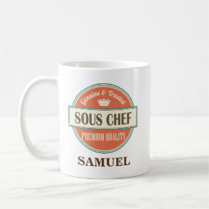 Cadeau de tasse de bureau personnalisé par chef de