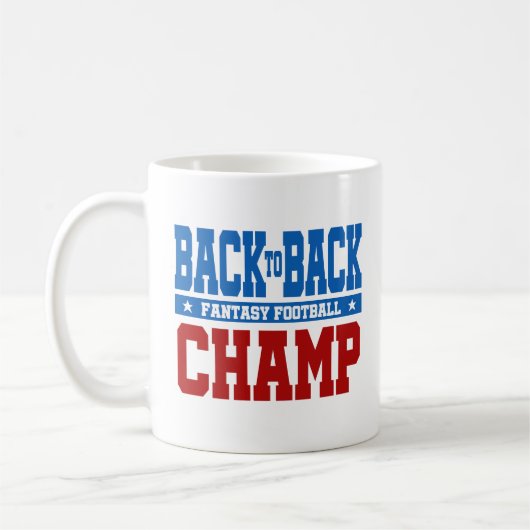 Cadeau de tasse de café de champion du football (Gauche)