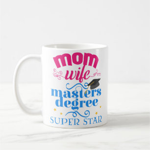 Cadeau de tasse de café d'obtention du diplôme d