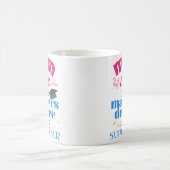 Cadeau de tasse de café d'obtention du diplôme de (Centre)