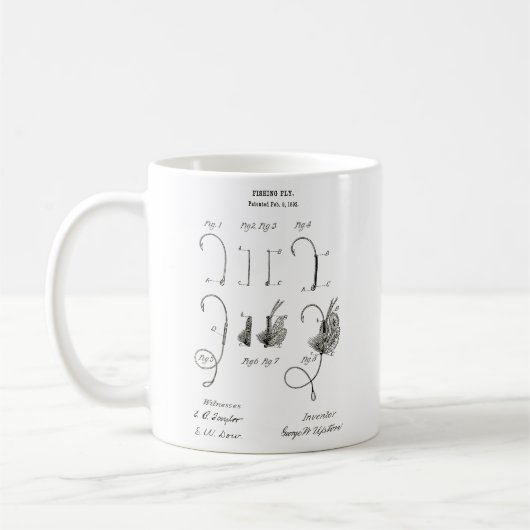 Cadeau de tasse de coffe d'attirails de pêche de (Gauche)