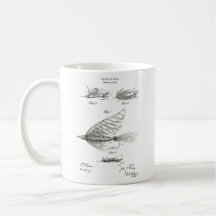 Cadeau de tasse de coffe d'attirails de pêche de