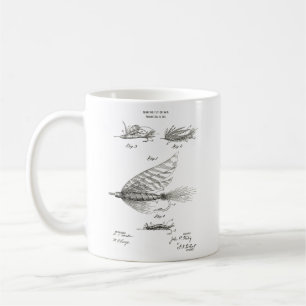 Cadeau de tasse de coffe d'attirails de pêche de