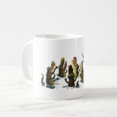 cadeau de tasse de crocodile drôle (Devant gauche)
