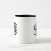 Cadeau de tasse de infirmière pour infirmière cert (Centre)