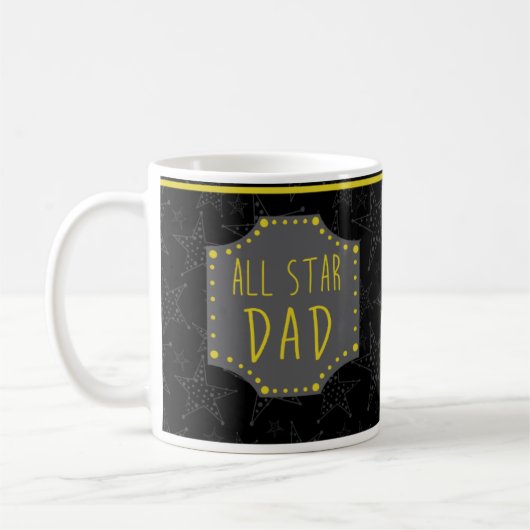 Cadeau de tasse de papa d'All Star pour lui (Gauche)