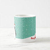 Cadeau de tasse de pingouin de Milou Père Noël de (Centre)