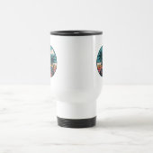 Cadeau de tasse de voyage pour l'aventure des vaca (Centre)