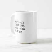 Cadeau de Tasse d'Humour Relatable pour les Propri (Devant gauche)