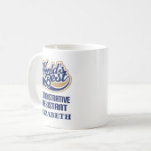 Cadeau de tasse personnalisé par assistant (Devant gauche)