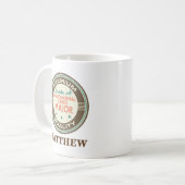 Cadeau de tasse personnalisé par commandant des (Devant gauche)