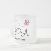 Cadeau de tasse personnalisé par comptable de CPA (Devant gauche)