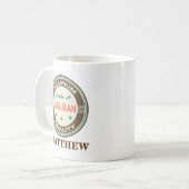 Cadeau de tasse personnalisé par facteur (Devant gauche)