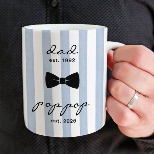 Cadeau de tasse personnalisé Pop Pop Grand-père