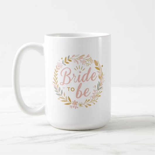 Cadeau de Tasse pour Future Mariée, Cadeau Parfait (Gauche)