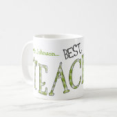 Cadeau de tasse pour le professeur de votre enfant (Devant gauche)
