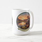 Cadeau de tasse pour pêcheur détendu (Devant droit)