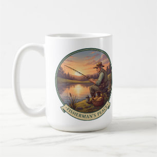 Cadeau de tasse pour pêcheur détendu