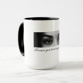 Cadeau de tasses yeux (Devant gauche)