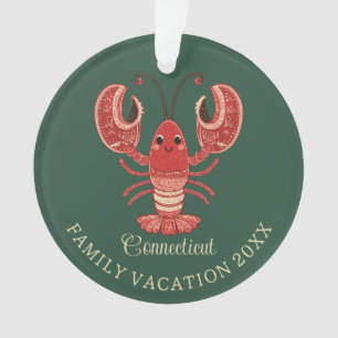 Cadeau de vacances de famille du Connecticut pour