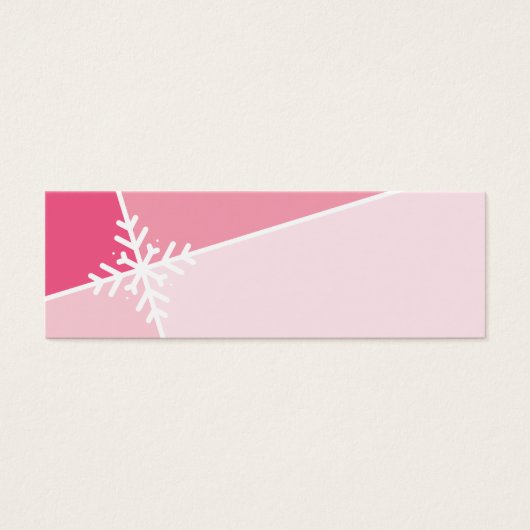 CADEAU DE VACANCES TAG :: Flacon de neige modernis (Devant)