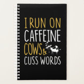 Cadeau de vache | Je Suis En Course Sur Caffeine C (Devant)