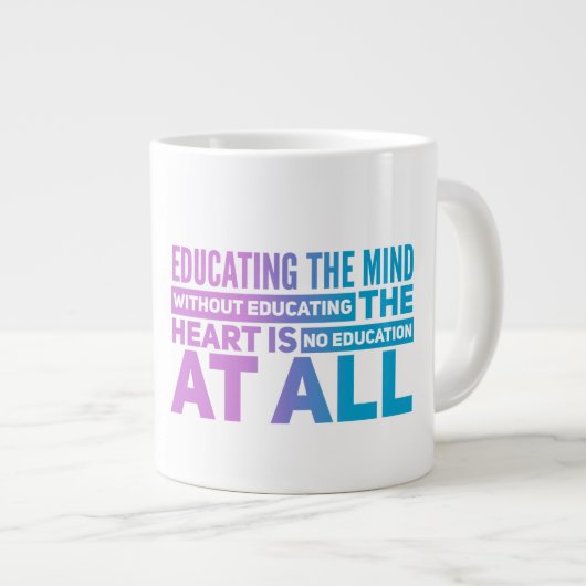 Cadeau d'éducation Tasse Jumbo (Devant droit)