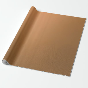 Cadeau Dégradé de bronze avec papier d'enveloppement moti