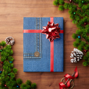 Cadeau Denim Jeans Envelopper le papier
