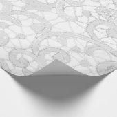Cadeau Dentelle de pays Rustique Antique papier d'envelop (Coin)