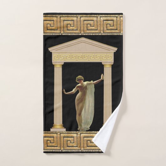 Cadeau des dieux grecs -Ensemble de serviettes d'h (Serviette à main)