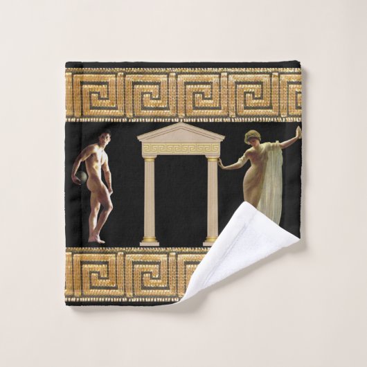Cadeau des dieux grecs -Ensemble de serviettes d'h (Gant de toilette)
