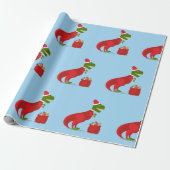 Cadeau Dinosaure de papier comme PÈRE NOËL (Déroulé)