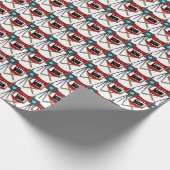 Cadeau Directeur Président Vidéo nuit Papier d'enveloppem (Coin)