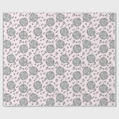 Cadeau Disco Balls and Music Notes Papier d'enveloppement (Plat)