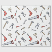 Cadeau do-it-yourself outils papier d'emballage (Plat)