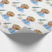 Cadeau Docteur en papier d'emballage (Coin)