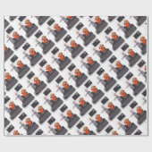 Cadeau Donald Trump : papier à envelopper (Plat)