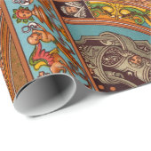 Cadeau Dragons & Gargoyles Papier à envelopper (Coin rond)