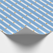 Cadeau Drapeau argentin Papier d'enveloppement (Coin)