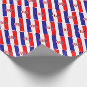 Cadeau Drapeau croate papier d'emballage (Coin)