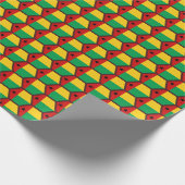 Cadeau Drapeau de Guinée-Bissau Papier d'enveloppement de (Coin)