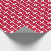 Cadeau Drapeau du Danemark Papier d'emballage (Coin)