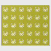 Cadeau Drapeau Giradan - Papier à envelopper (Plat)